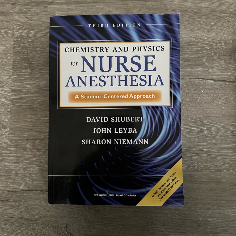 Chemistry and Physics for Nurse Anesthesia Book